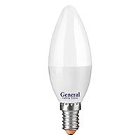 Светодиодная лампа General свеча LED 10W E14 (матовая) 4500K