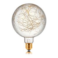 Декоративная светодиодная лампа Sun-Lumen Starry LED 5W G200 E40 (прозрачная) 2200K