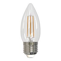 Диммируемая светодиодная лампа Uniel Air свеча LED 9W E27 (прозрачная) 3000K