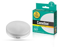 Светодиодная лампа Camelion GX53 LED 12W (матовая) 3000K