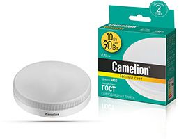 Светодиодная лампа Camelion GX53 LED 10W (матовая) 3000K