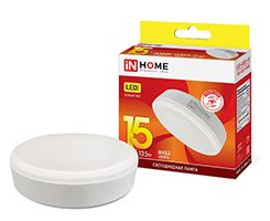 Светодиодная лампа IN HOME Vision Care GX53 LED 15W (матовая) 3000K