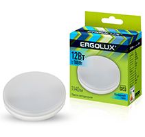 Светодиодная лампа Ergolux GX53 LED 12W (матовая) 4500K