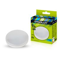 Светодиодная лампа Ergolux GX53 LED 9W (матовая) 4500K