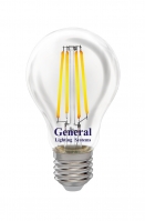 Диммируемая светодиодная лампа General шар LED 13W E27 (прозрачная) 2700K
