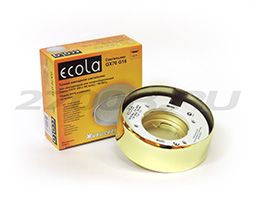 Накладной светильник Ecola GX70 G16 золото