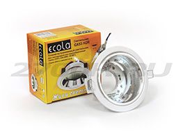 Энергосберегающий светильник Ecola GX53 H2R встраиваемый с рефлектором белый