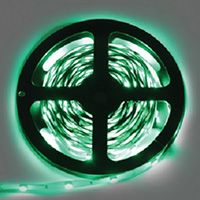 Светодиодная лента Ecola LED STD 7,2W/m 12V IP20 10mm Green Зеленая (5 метров)