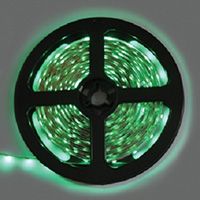 Светодиодная лента Ecola LED STD 4,8W/m 12V IP20 8mm Green Зеленая (5 метров)