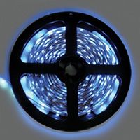 Светодиодная лента Ecola LED PRO 4,8W/m 12V IP20 8mm Blue Синяя (5 метров)