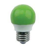 Светодиодная лампа Ecola шар LED 2,6W G45 E27 (матовая) зеленая