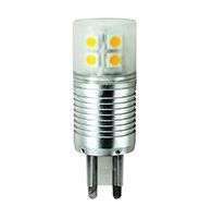 Светодиодная капсульная лампа Ecola G9 LED 4,1W mini 300° (алюминий) 4200K